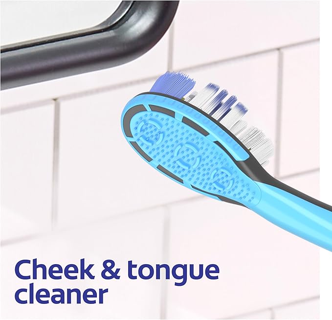 Colgate 360 Vibrate Deep Clean Battery Operated Toothbrush Pack, Disposable Electric Toothbrush with 1 AAA Battery Included, Whole Mouth Clean, 24 Pack