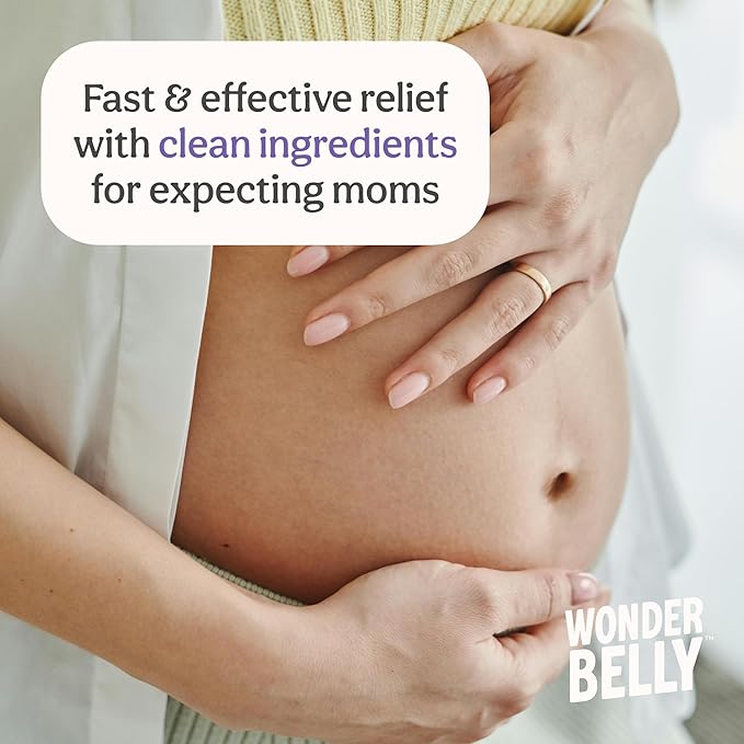 Wonderbelly Bloat Gas Relief Extra Strength Chewable Tablets with 125 mg Simethicone No Talc or Dye Strawberry Shortcake 35 Count