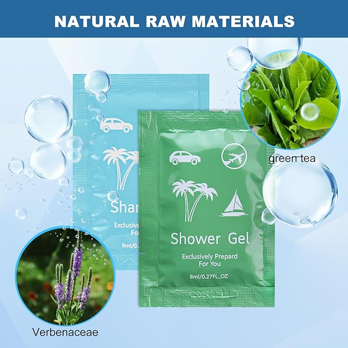 Bulk Hygiene Kits for Homeless,Disposable Toothbrushes with Toothpaste and Comb for Homeless Individually Wrapped，Basic Toiletry Kits Travel Size Shampoo And Body Wash For Hotel,Air Bnb Charity(40)