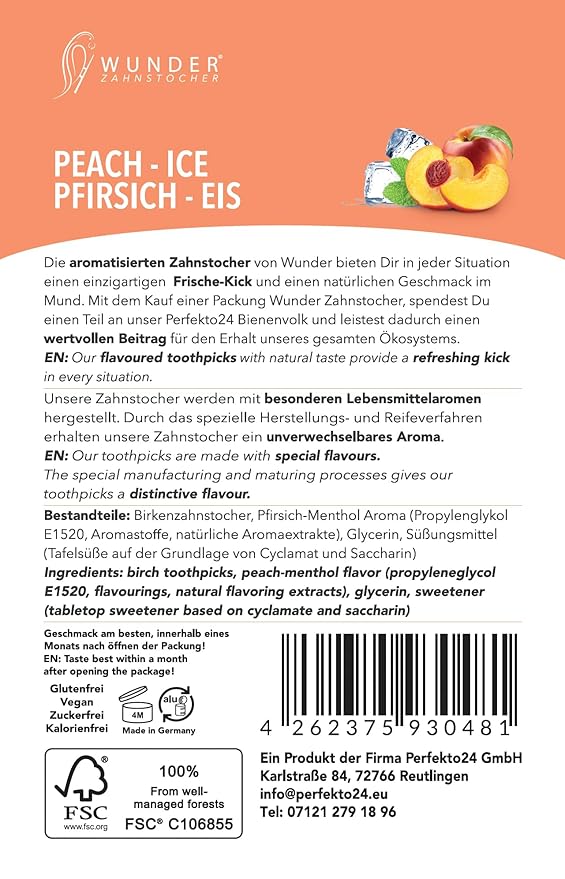 Wonder Toothpick Refill Pack - in 8 Refreshing Varieties - Flavored toothpicks - Tasty toothpicks - Fresh Breath with Flavored toothpicks - Sugar Free