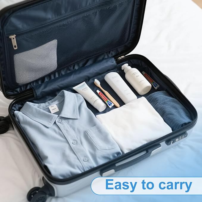 10 Tubes Bulk Travel Size Mini Toothpaste, 0.35 oz Disposable Mint Flavor Pocket Teeth Paste Small Essential Toothpaste for Travel, Home/Hotel/Guests/Charity/Homeless/Camping Oral Care (Single Use)