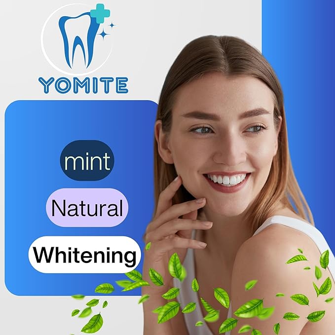 Hydroxyapatite Toothpaste for Whitening & Sensitive Teeth – 2 PCS Nano Hydroxyapatite Toothpaste for Daily Enamel Care