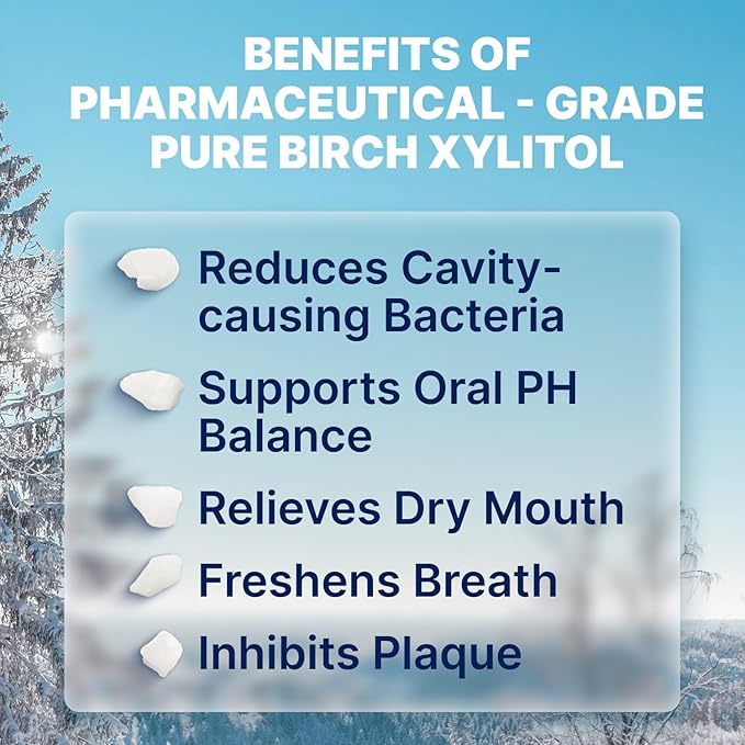Spearmint KETO Xylitol Candy Chips - SNØ 1.5oz Tin - Sugar-Free Candy With Only 2 Ingredients | Low Carbs, Diabetic-Friendly, Non-GMO, Vegan, GF & Kosher | Purest candy in the world!