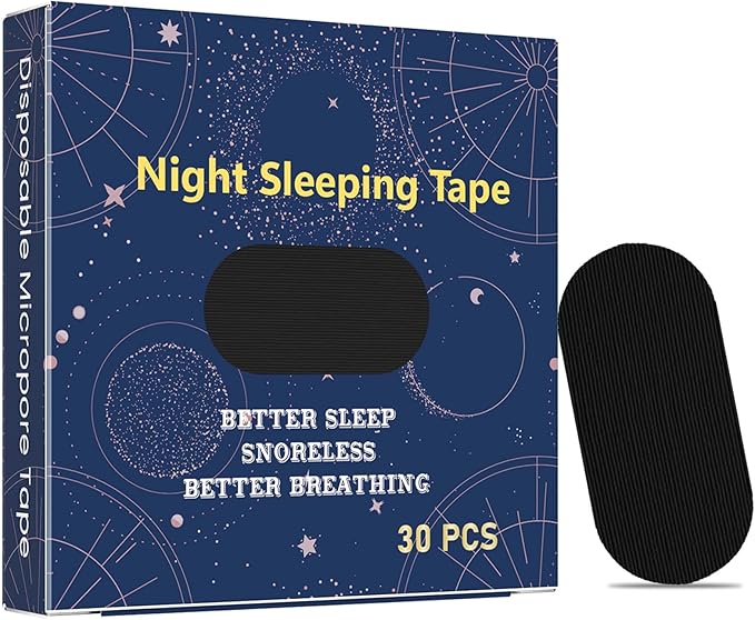 Mouth Tape for Sleeping Women 30 Pcs Gentle Tape, Hypoallergenic