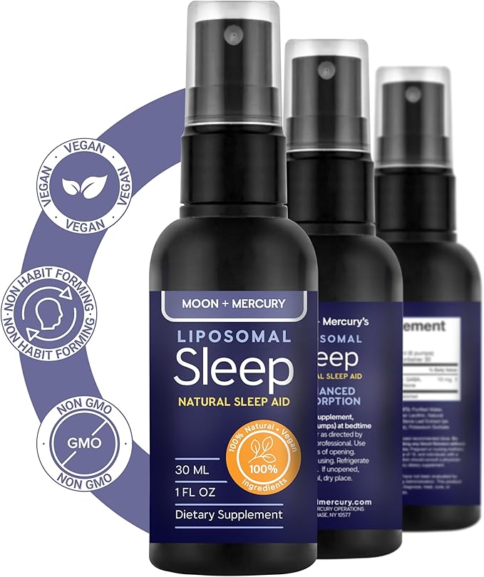 Sleep Mouth Spray - Dietary Supplement - Sleep Supplement - Sleep Support for Deep Restful Sleep - 1 fl oz