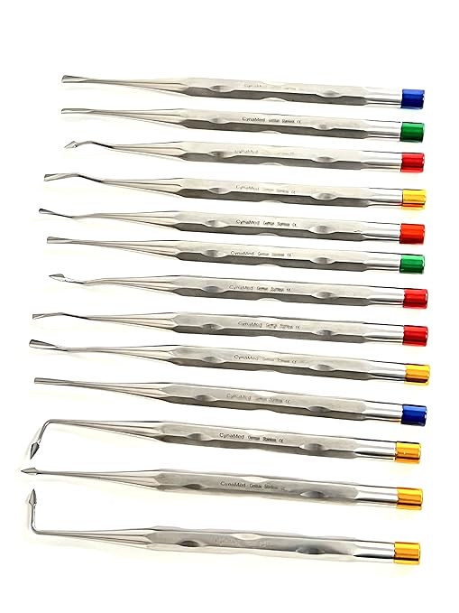 New German Set of 13 Dental Proximators/Luxating EXTRACTING Elevator -Premium