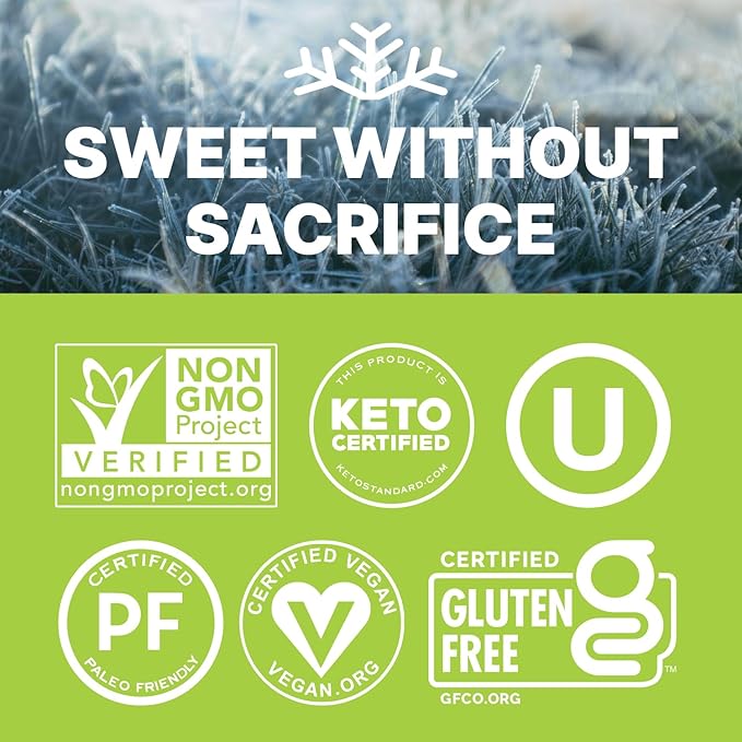 Spearmint KETO Xylitol Candy Chips (6-Pack) - SNØ 1.5oz Tin - Sugar-Free Candy With Only 2 Ingredients | Low Carbs, Diabetic-Friendly, Non-GMO, Vegan, GF & Kosher | Purest candy in the world!