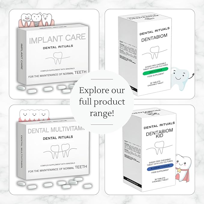 One‑A‑Day – Daily Dental Multivitamin – Supports Teeth & Gum – 30 Tablets – High‑Dose Vitamins A, C, D, B‑Complex, Minerals