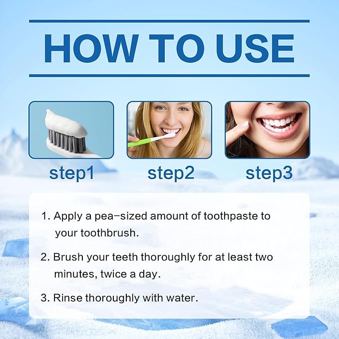 Hydroxyapatite Toothpastes for Enamel Protection and Tooth Strengthening, Hidroxiapatita Toothpaste for Sensitive Teeth with Fluoride-Free Formula, Natural Whitening Toothpaste(1pc)
