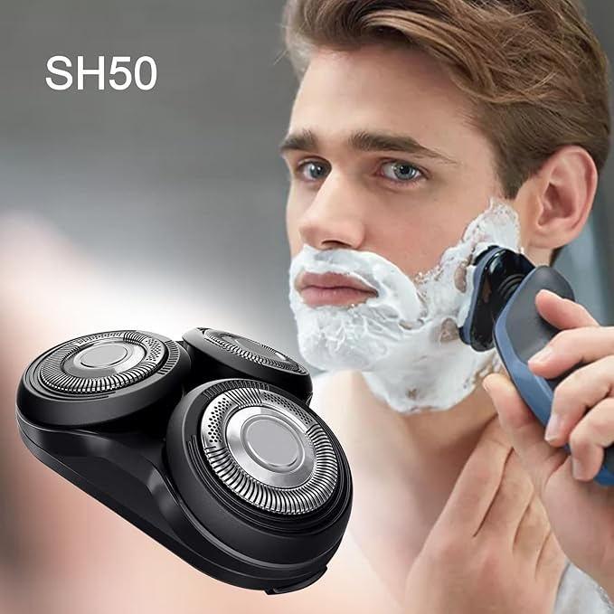 Durimi Replacement Complete Head Assembly for Philips Norelco Series 5000 Shavers