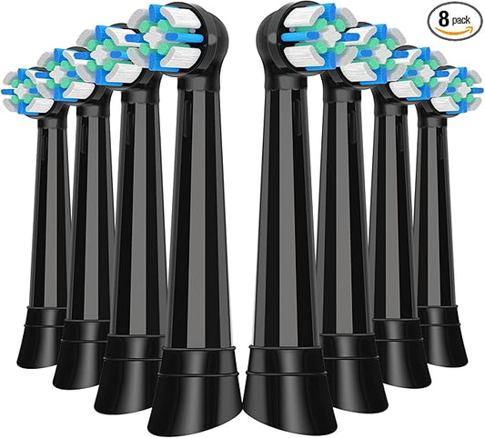 Toothbrush Replacement Heads for IO 2/3/4/5/6/7/8/9/10 Series Electric Toothbrush,Replacement Brush Heads Compatible with Oral B,8 Count