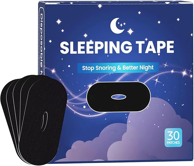 Mouth Tape for Sleeping Women 30PCS Strap Tapes, Gentle On Skin,M
