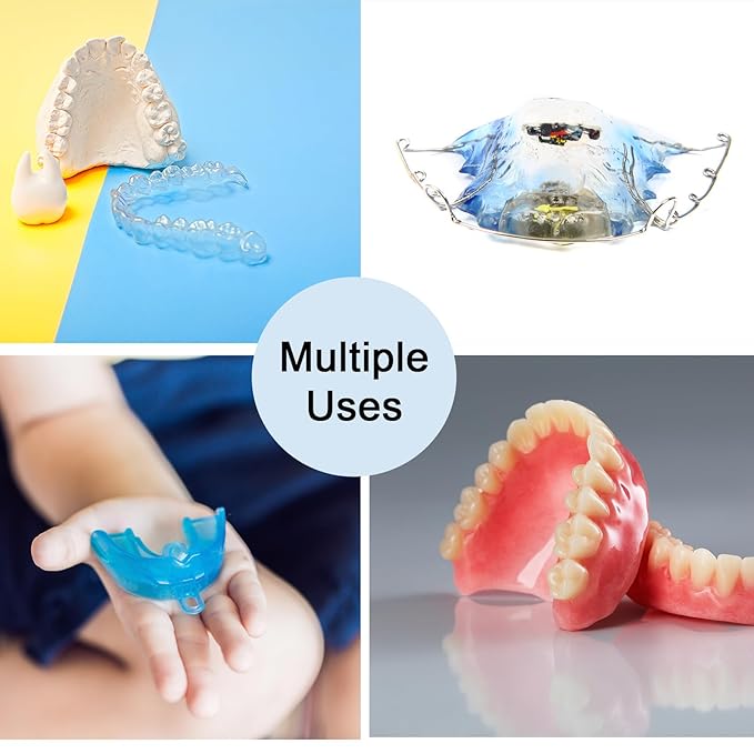 10 Pack Retainer Case,Dental Retainer Box with Vent Holes,Multicolor Storage Container for Aligner Mouth Guard Denture Box (Mix Colors)