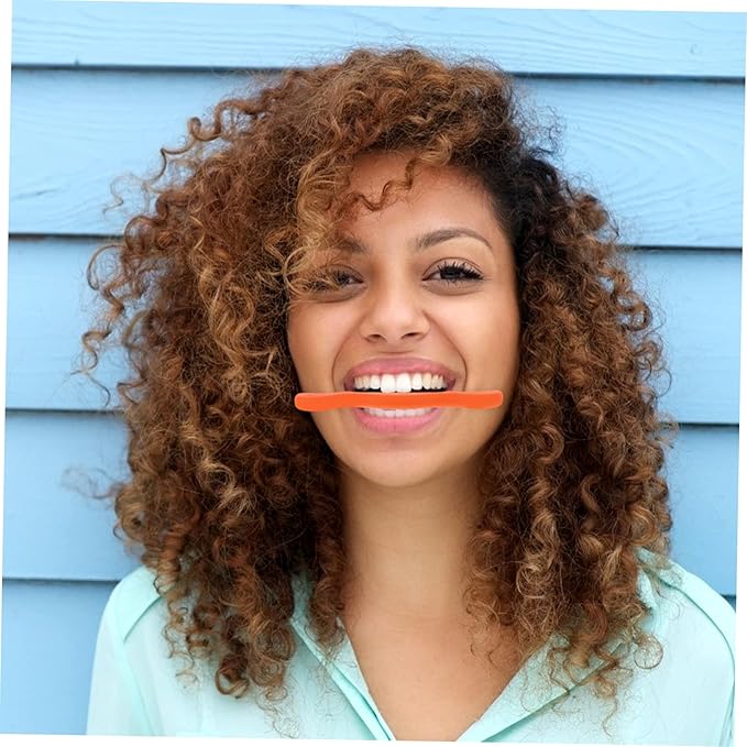 Silicone Smile Practice Tool Face Mouth Tightener Trainer for Speech Clarity Adjustable Jaw Exerciser for Stuttering Chin Shaping Suitable for Adults Teens