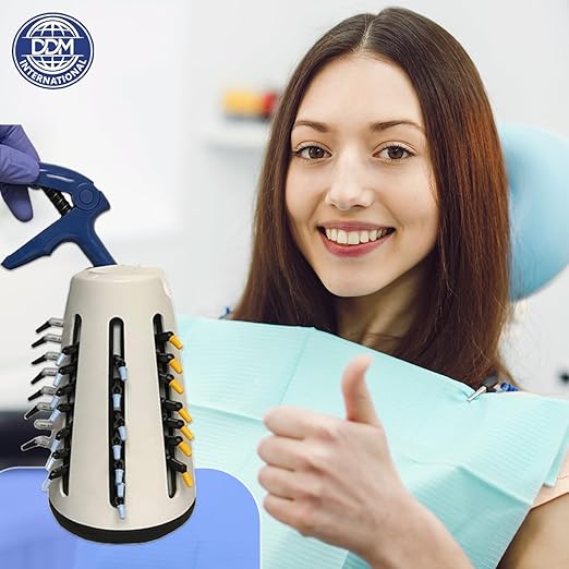 Composite Organizer – Stores Up to 100 Single Dose Composite Compules – Dental Organizer for Dispenser Storage – Durable Plastic Unit