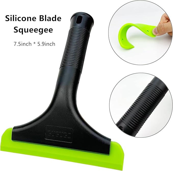 CARTINTS Install Window Film Tint Squeegee Kit, with 7.5in Long Glass Wiper, 4IN Wrap Applicator, Cutter & Blades, Micro Squeegee