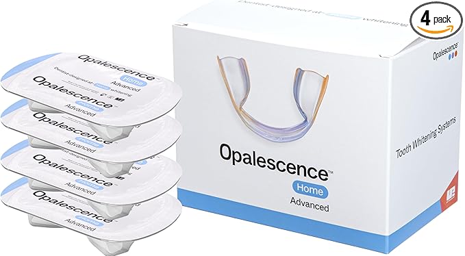 Opalescence GO Home Advanced Teeth Whitening Trays 15% (4 Treatments) Hydrogen Peroxide PF - Whitening Prefilled Kit - Developed by Leaders in Professional Whitening 6006-T