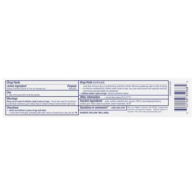 Sensodyne Pronamel Kids Toothpaste, Fluoride Anticavity Toothpaste, Cavity and Enamel Protection, for Ages 2+, Berry Twist Flavored, 4 oz (2 Pack)