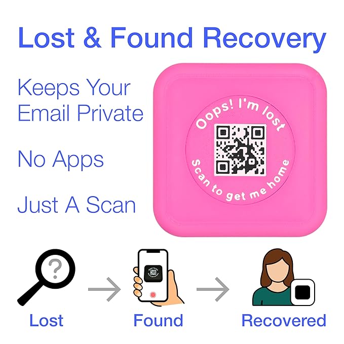 Kasse Invisalign Case by nCase | Modern Aligner & Retainer Case with QR Code Recovery | Magnetic Twist Open | 3D Printed in the USA | Secure Travel Design | Includes Invisalign Remover Tool | Magenta