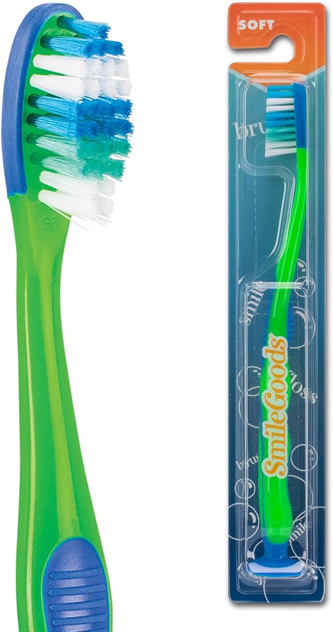 Practicon Child Deluxe Dental Care Kit, Travel Size Bundle w/Toothbrush, Crest Toothpaste, Floss, Lip Balm and Sand Timer, TSA Friendly Kids Oral Care Kit
