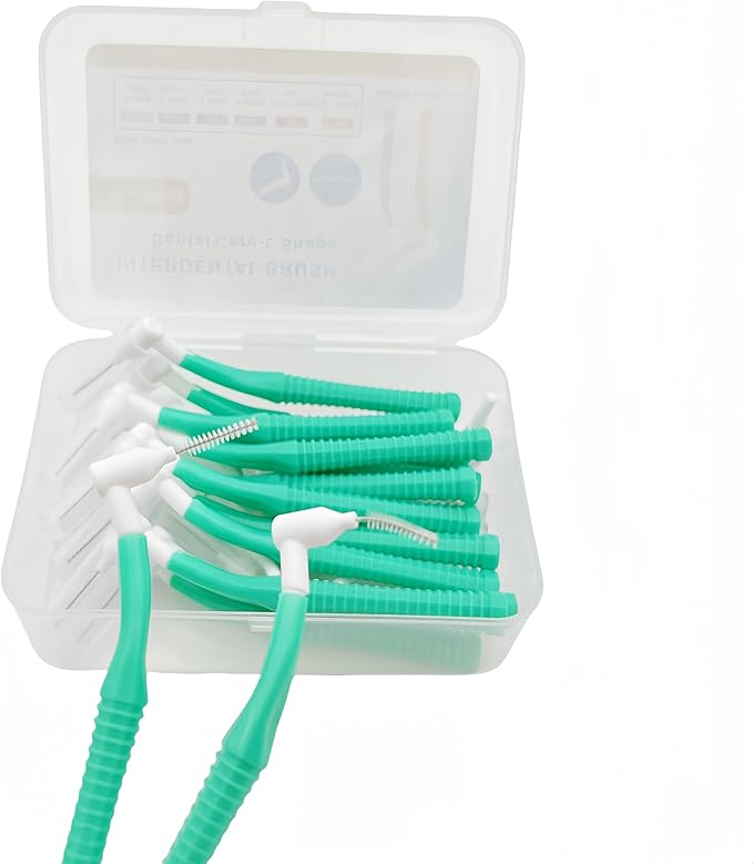 interdental Brushes Between Teeth (0.8mmGreen, Normal)