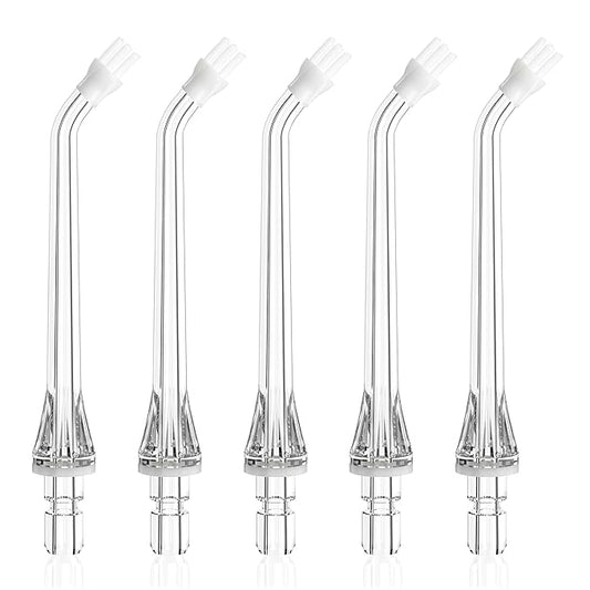 Plaque Seeker Replacement Tips for Onlyone Water Flosser, Oral Irrigator Jet Tip Only Compatible Onlyone FC5090 Water Flosser(5 Plaque Removal Tips)