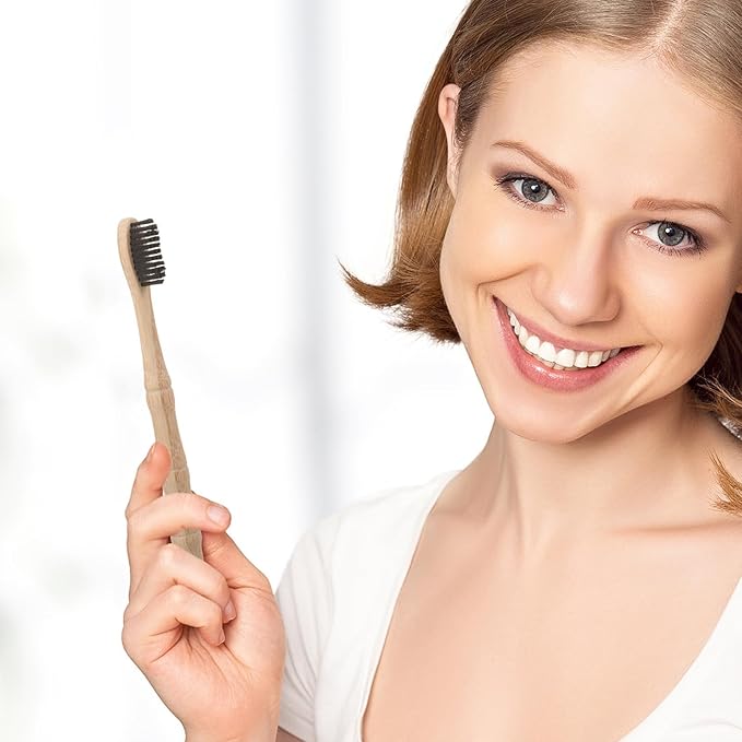 4pcs Set Soft Bristles Manual Toothbrushes Creative Design Eco-Friendly for Adults