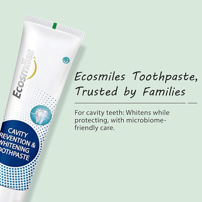 Hydroxyapatite Toothpaste for Adults – Fluoride Anticavity, Teeth Whitening, Enamel Repair & Remineralization, SLS Free, Xylitol for Cavity Protection, Tartar Remover, Fresh Mint 3.52 OZ