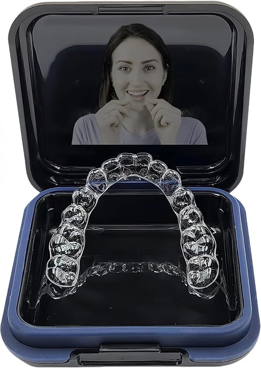 Custom Night Guard, Custom Dental Retainer Durable Mouth Teeth Guard Against Teeth Grinding/Clenching, One Pack