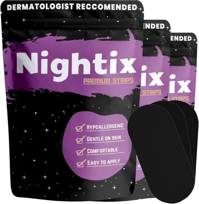 Mouth Tape for Sleeping (90 Pack) Anti Snoring, Premium Quality, Medical Grade, Breathable, Hypoallergenic, Pain Free Removal | Universal Fit - Men & Women | 3 Month Supply