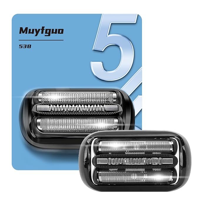 Series 5/6 53B Replacement Head Shaver Head Compatible with Series 5 Shaving Razor Head, Suitable for 5020cs 5018s 5035s 5049cs 5050cs 6020s 6040cs 6075cc
