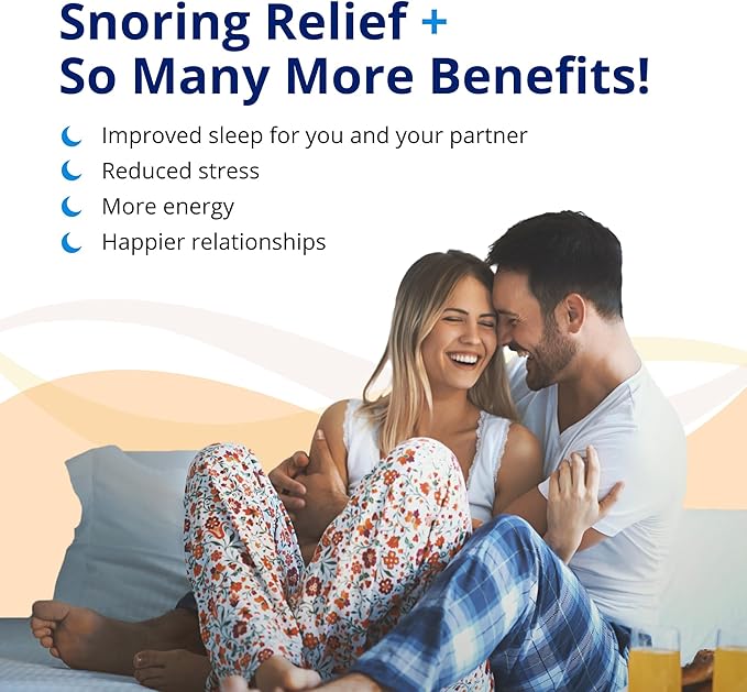 ZQuiet, Anti-Snoring Mouthpiece (Blue) + Cleaner (1.5oz Bottle), Starter Pack with 2 Sizes, Made in USA, BPA-Free, Medical-Grade Material