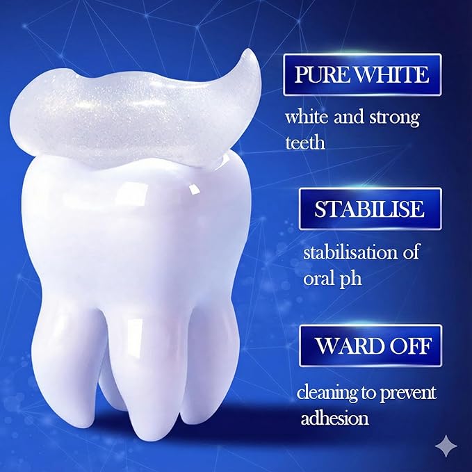WAYFENGLI Baking Soda Toothpaste with Probiotics - Whitening Toothpaste Pump for Deep Stain Removal - Large 10.5oz (300g) Liquid Gel Toothpaste for Fresh Breath & Gum Care