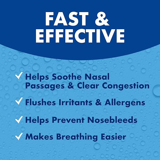 ARM & HAMMER Simply Saline Nasal Care Daily Mist 4.5oz – Instant Relief for Every Day Congestion – One 4.5oz Bottle