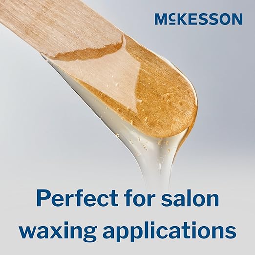 McKesson Tongue Depressors [3000 Count] Adult Size, Non-Sterile, Wood, Unflavored, Splinter-Free, 6 in – Use for Medical, Arts, Crafts, Spa, 500 Count, Pack of 6