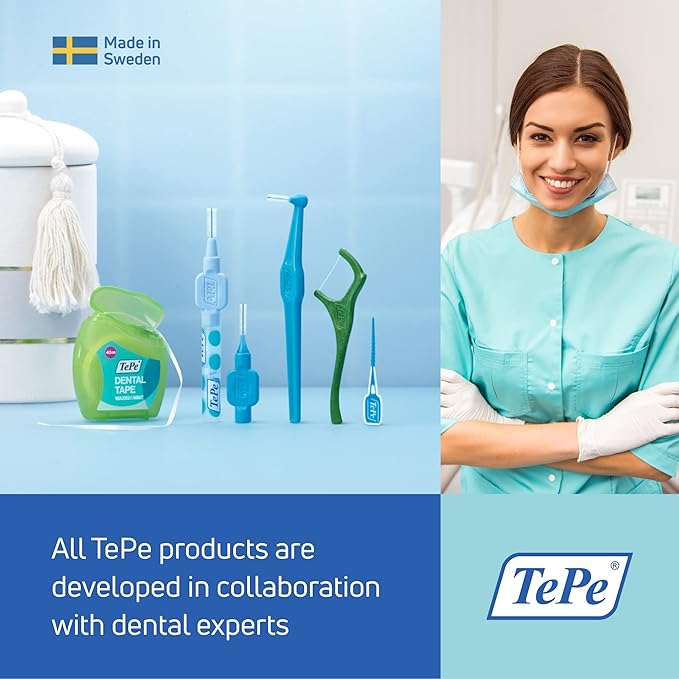 TePe Gentle Care Soft Toothbrush, Adult Post-Surgery Toothbrush for Sensitive Teeth and Gums