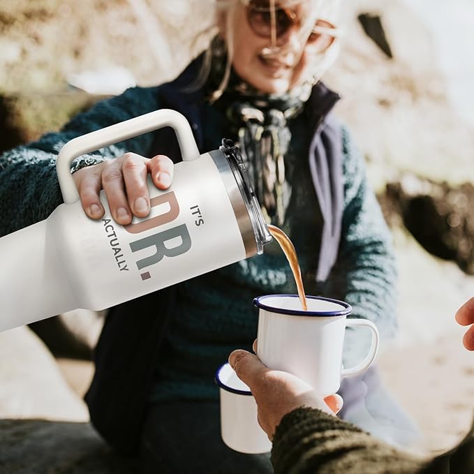 PhD Graduation Gifts, Doctor Gifts, It's Dr Actually Tumbler 40oz, Doctor Phd Doctorate Gift for Women Men Doctoral Graduates, Doctorate Doctors Graduation Gift, Doctoral Degree