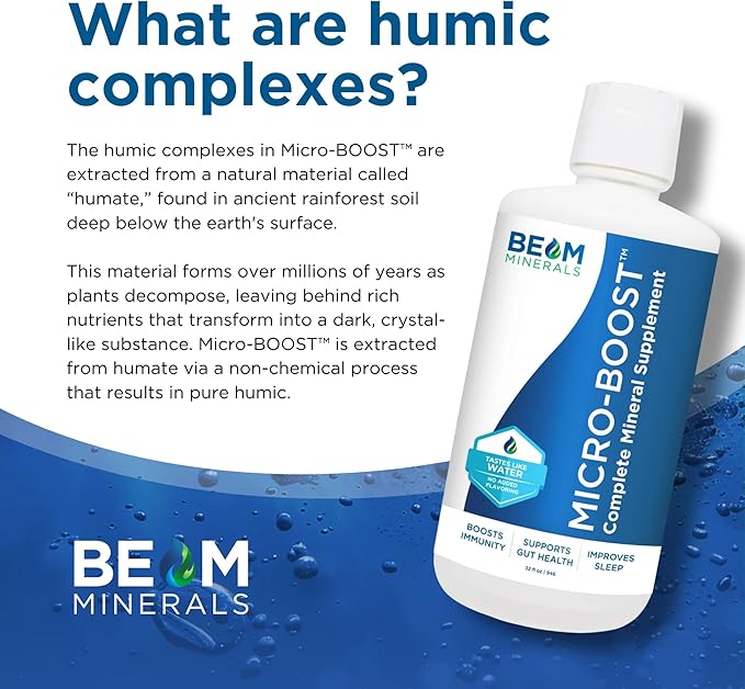 BEAM Minerals Micro-Boost | Complete Mineral Supplement | All The Minerals, Without All The Pills | 32 fl Oz