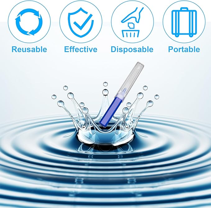 B Rush Interdental Advanced Brush for Braces, Oral Teeth Cleaning, Dental Disposable Soft Flossing Brushpicks Removes Plaque, Tapered Head Reach Both Small Tight Gaps and Wide Spaces (200 Pcs)