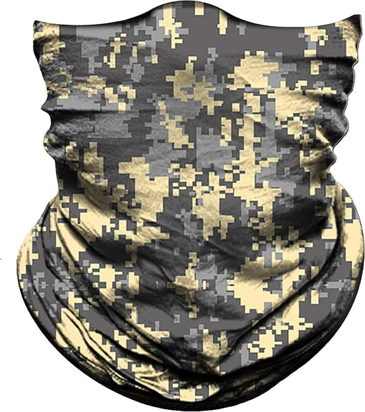 Obacle Neck Gaiter Face Mask Bandana for Dust Wind Sun Protection for Men Women