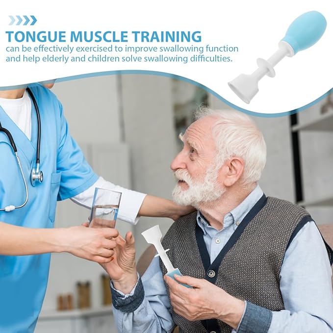 Didiseaon Oral Muscle Trainer For Speech Therapy Tongue Exerciser And Suction Device Mouth Opener And Jaw Trainer For Elderly And Children