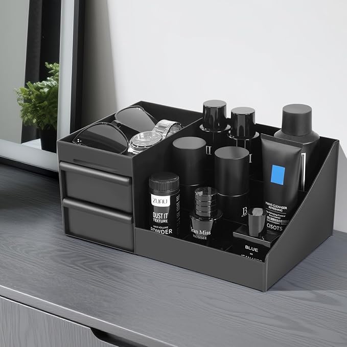 Mens Cologne Organizer,Bathroom Organizers,Organizer For Men,Cologne Stand,Perfume Tray,Perfume Stand,Perfume Organizer,Room Decor for Men,Toothbrush Holders,Bathroom Shelf,Counter Storage