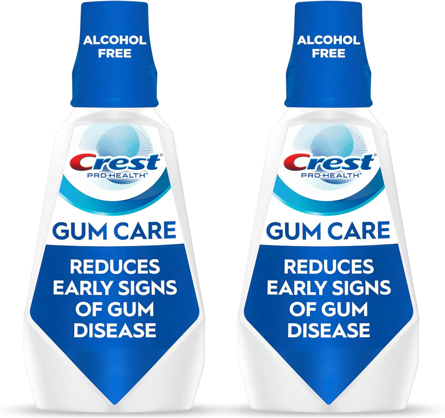 Crest Pro-Health Advanced Mouthwash, Alcohol Free, Extra Whitening, Energizing Mint Flavor, 2x946mL (32 fl oz)