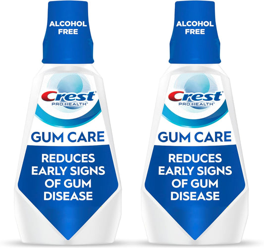 Crest Pro-Health Advanced Mouthwash, Alcohol Free, Extra Whitening, Energizing Mint Flavor, 2x946mL (32 fl oz)