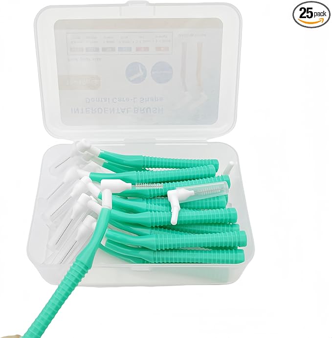 interdental Brushes Between Teeth (0.8mmGreen, Normal)