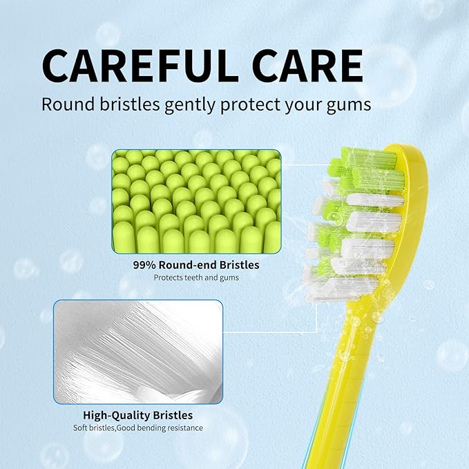 Replacement Toothbrush Heads Compatible with Philips One Sonicare Electric Toothbrush HY1200 HY1100, Tooth Brush Head Mango -10 Pack