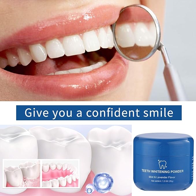 2PCS Magic Toothpaste Booster Powder, Magic Teeth Powder, Teeth Clean, Fresh Breath