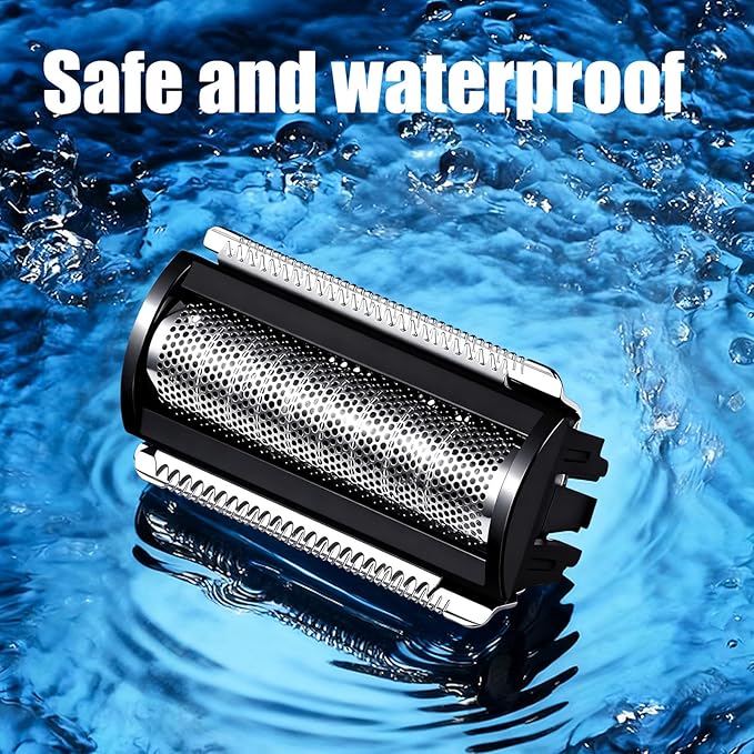 Shaver Replacement Blade compatible with MANSCAPED The Lawn Mower 5.0 Ultra SkinSafe Replacement Foil Shaver Head Refill (Black-Lawn Mower 5.0 Foil Blade)