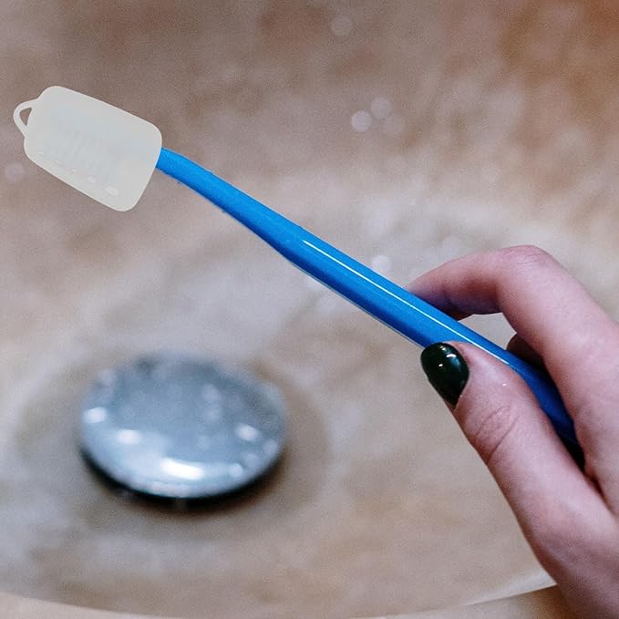 Silicone Toothbrush Covers Travel Toothbrush Caps 10Pcs Set Portable Brush Cover Protective Holder for Travel Business Camping Use