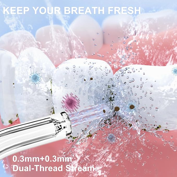 Replacement Heads for Onlyone Water Flosser, Only Compatible Onlyone FC5090 Water Flosser Replacement Tips Oral Irrigator Jet Tip(5 Tips Combo)